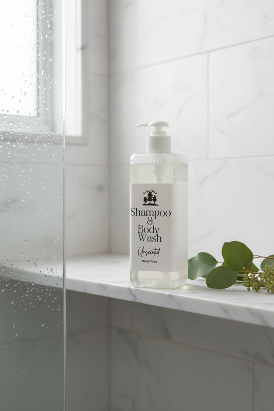 Unscented Shampoo & Body Wash