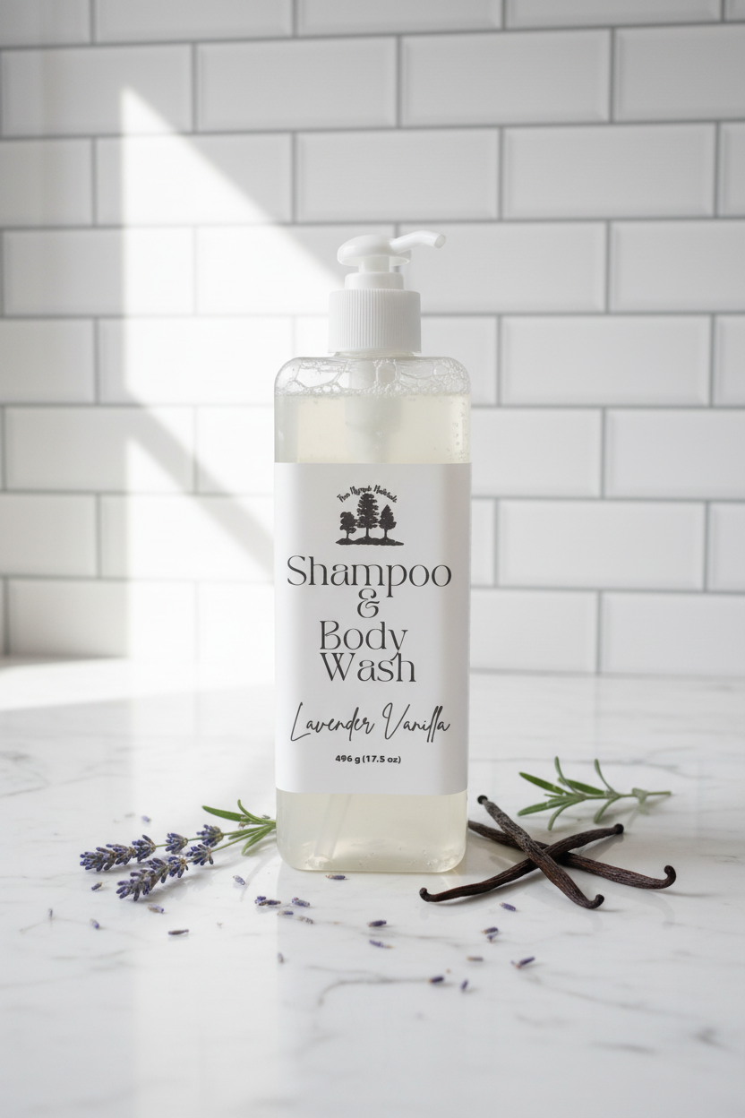 Lavender Vanilla Shampoo & Body Wash